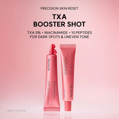 TXA Booster Shot, Intensive Dark Spot Correcting Serum with 5% TXA, Niacinamide &amp; 10 Peptides for Visible Tone Correction &amp; Radiant-Looking Skin, 1.01 fl. oz.