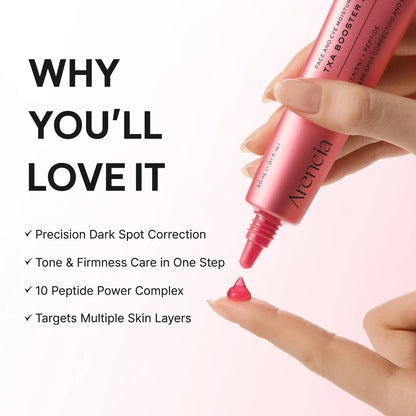 TXA Booster Shot, Intensive Dark Spot Correcting Serum with 5% TXA, Niacinamide &amp; 10 Peptides for Visible Tone Correction &amp; Radiant-Looking Skin, 1.01 fl. oz.