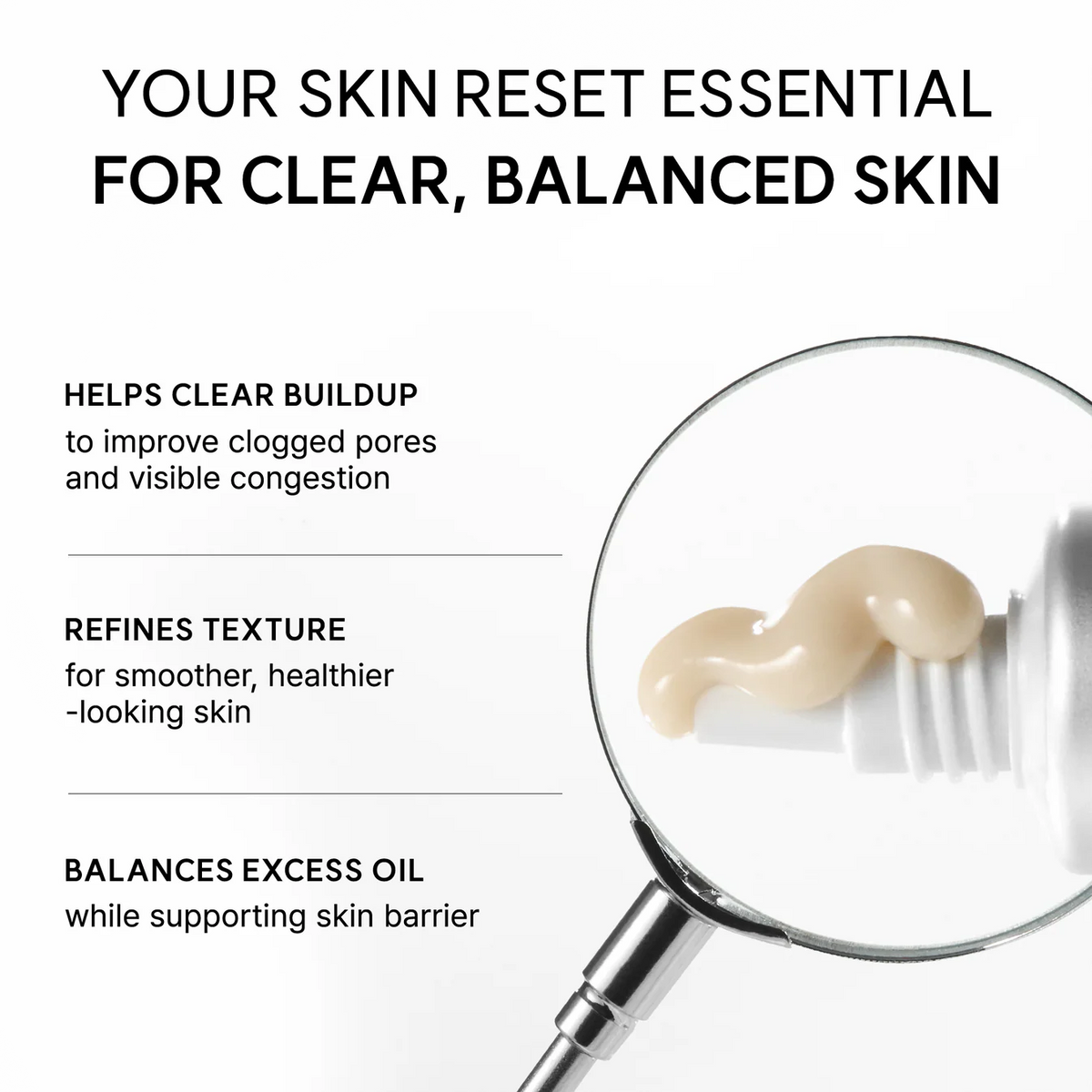 Eraser Shot Glycolic Acid Booster, Daily Clarifying Multi-Acid Formula for Smoother, Clear-Looking Skin, 1.01 fl. oz.
