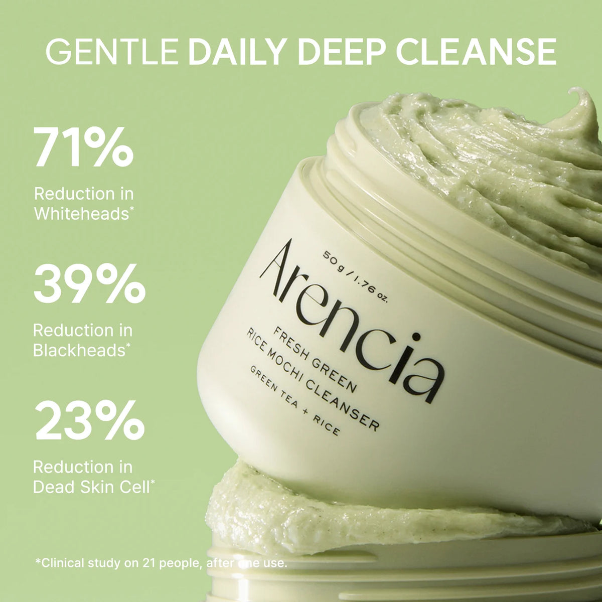 Pore Melt Double Cleansing Duo - Gentle Cleansing Oil & Fresh Green Rice Mochi Cleanser